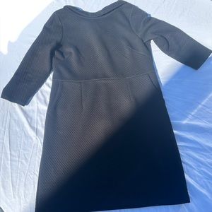 Black Boden Jacquard Estella Dress with Pockets